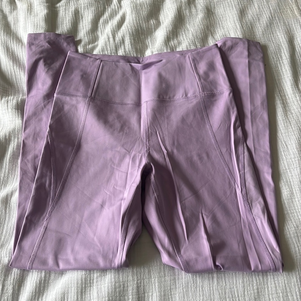 Girlfriend Collective Compressive High-Rise Legging, Lavender, Sz M